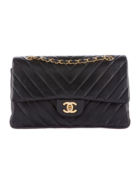 chanel chevron medium flap|Chanel flap.